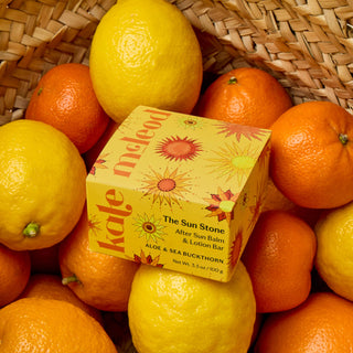 The Sun Stone | After Sun Balm & Lotion Bar - Iris & Stout