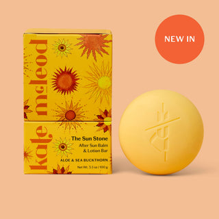 The Sun Stone | After Sun Balm & Lotion Bar - Iris & Stout