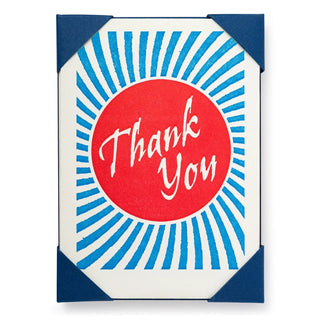Thank You Rays Notelet Cards - Grand-Mère