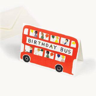 Birthday Bus Card