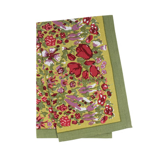 Jardin Red & Green Tea Towels