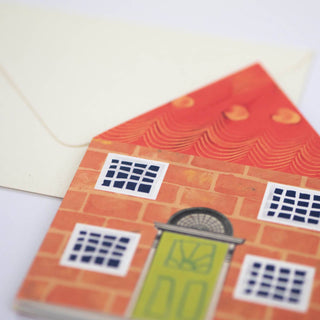 House concertina card