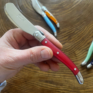Laguiole Butter knife, Red