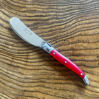 Laguiole Butter knife, Red