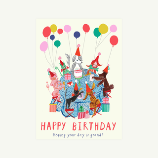 Dog Party Card