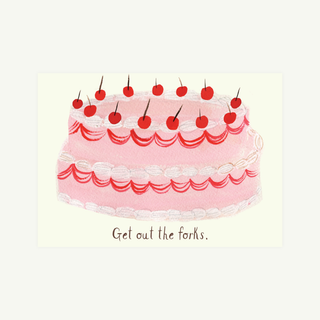 Forks Out Card