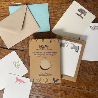 Octopus - Tails Boxed Notecards