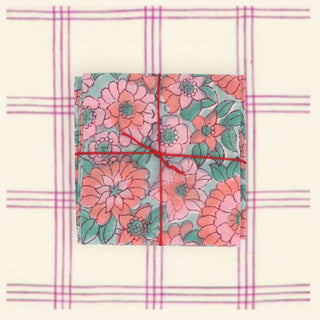 Cyclamen Faded Napkins