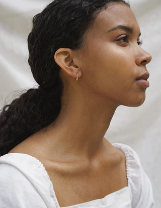 Gold U-Shaped Earrings