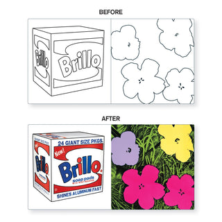 Andy Warhol Color Magic Bath Book - Iris & Stout