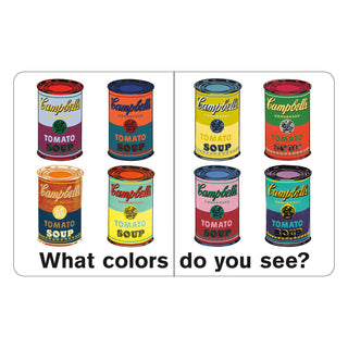 Andy Warhol What Colors Do You See? Board Book - Iris & Stout