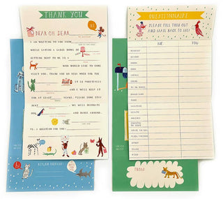 Animal Menagerie Stationery Kit - Iris & Stout