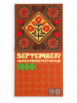 Anisa's 2027 Limited Edition Art Calendar - Iris & Stout