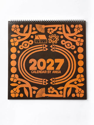 Anisa's 2027 Limited Edition Art Calendar - Iris & Stout