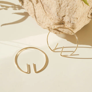 Aperture Earrings - Iris & Stout