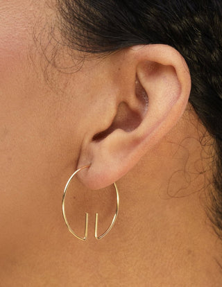 Aperture Earrings - Iris & Stout