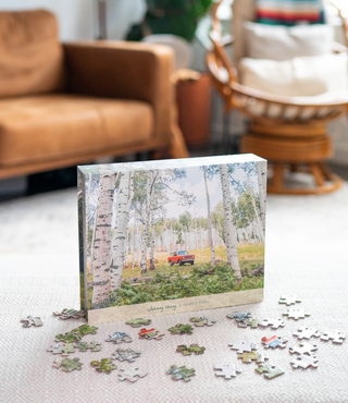 Aspen Scout 500 Piece Puzzle - Iris & Stout