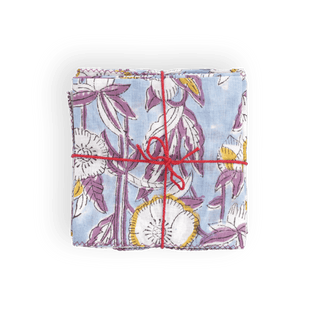 Bégonnia Violet Napkins - Iris & Stout