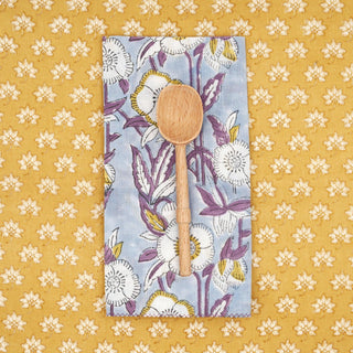 Bégonnia Violet Napkins - Iris & Stout