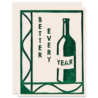 Better Every Year Birthday Card - Iris & Stout