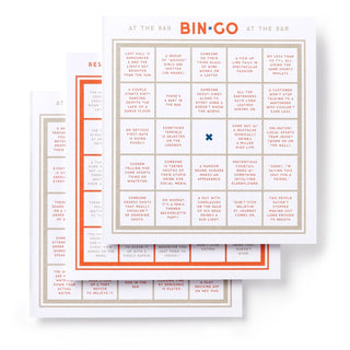 Bin - go Get A Few Drinks Bingo Book - Iris & Stout