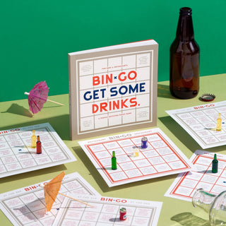 Bin - go Get A Few Drinks Bingo Book - Iris & Stout