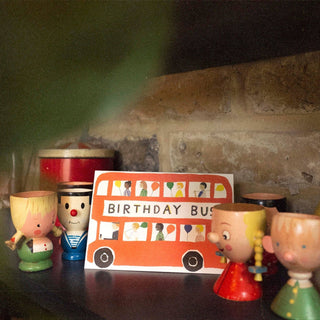 Birthday Bus Card - Iris & Stout