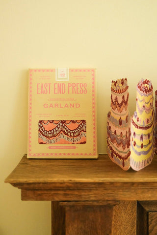 Birthday Cake Concertina Garland - Iris & Stout