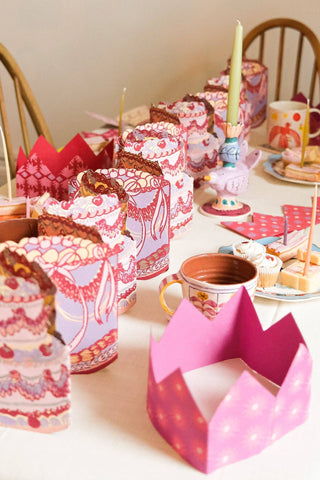 Birthday Cake Concertina Garland - Iris & Stout