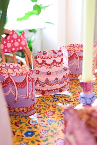 Birthday Cake Concertina Garland - Iris & Stout