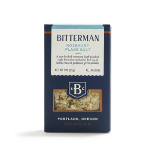 Bitterman's Rosemary Flake Salt - Iris & Stout