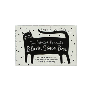 Black Cat Charcoal Natural Handmade Soap Bar - Iris & Stout