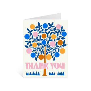 Blooming Tree Thank You Greeting Card - Iris & Stout