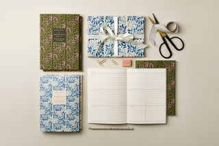 Blue Flora Weekly Planner - Iris & Stout