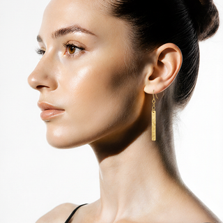 Gold-filled Bar Dangle Earrings
