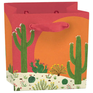 Cactus Grove Mini Gift Bag - Iris & Stout