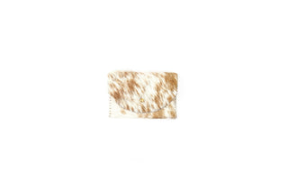 Cardholder - Caramel Speckled Hair on Hide - Iris & Stout