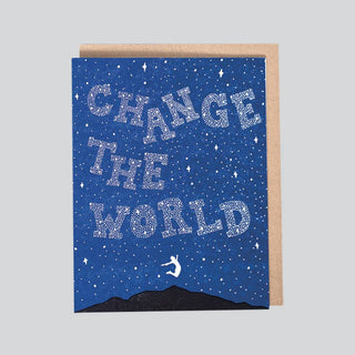 Change The World Card - Iris & Stout