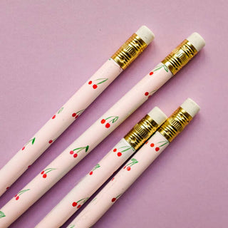 Cherry Pencils - Set of 4 - Iris & Stout