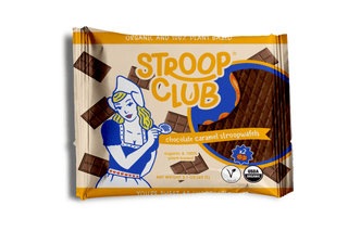 Chocolate Caramel Organic & Plant - based Stroopwafel - Iris & Stout