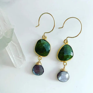 Chocolate Earrings - Iris & Stout