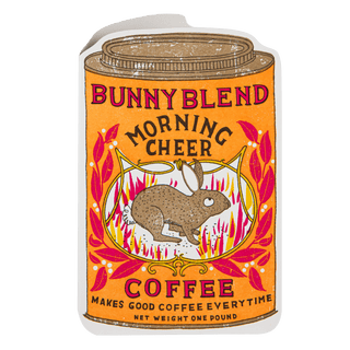 Coffee Tin Greeting Card - Iris & Stout