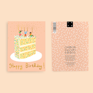 Confetti Cake Birthday Card - Iris & Stout