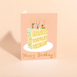 Confetti Cake Birthday Card - Iris & Stout