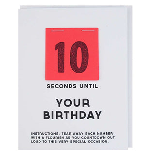 Countdown Until Your Birthday - Iris & Stout