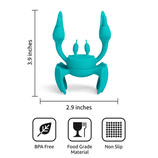 Crab Rotating Spoon Rest & Steam Releaser - Iris & Stout