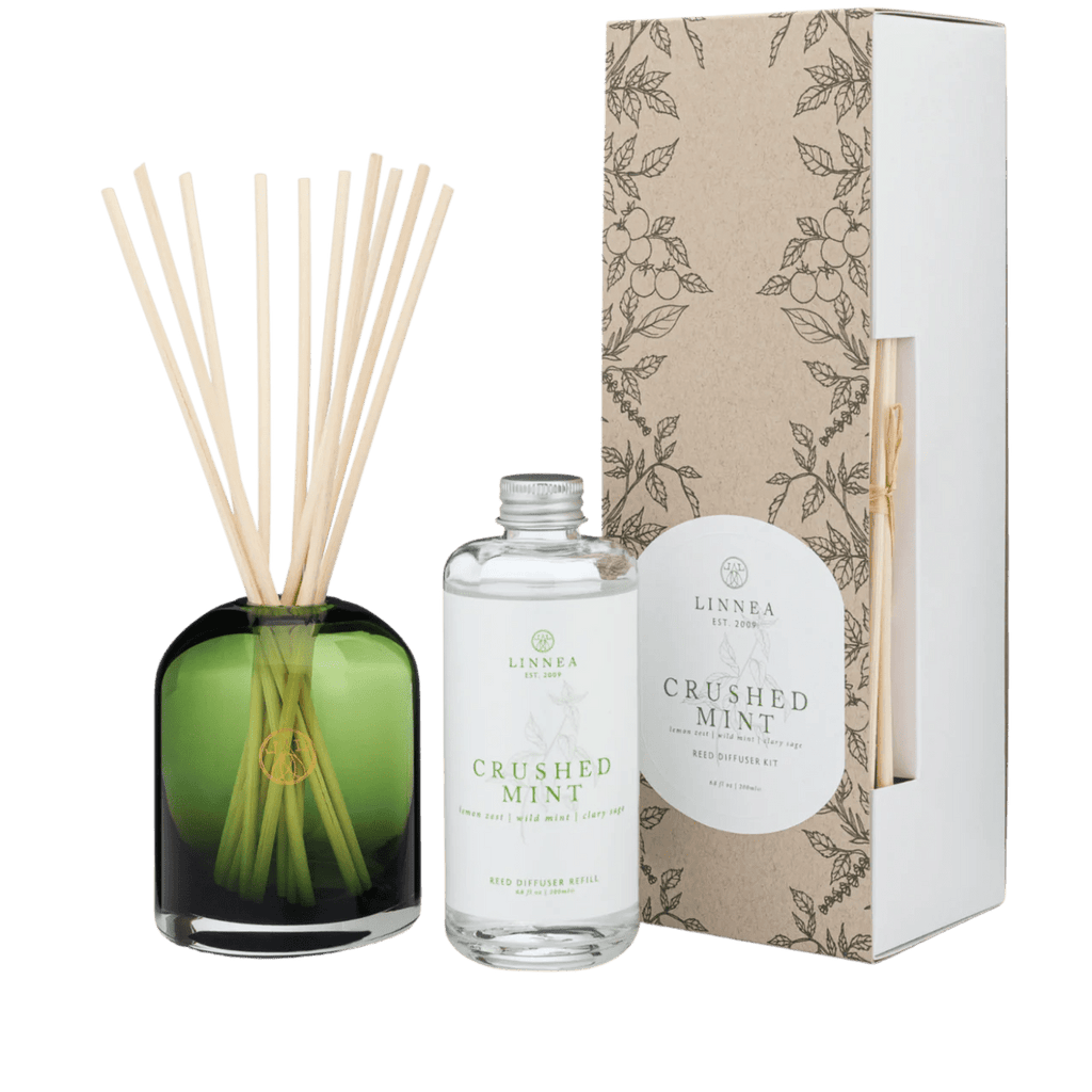 Crushed Mint Reed Diffuser Kit – Iris & Stout