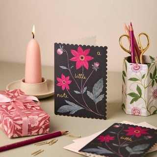 Dahlia A Little Note Card - Iris & Stout
