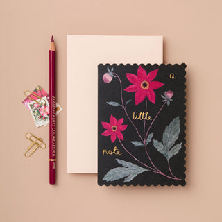 Dahlia A Little Note Card - Iris & Stout