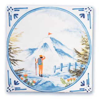 Destination in sight | StoryTiles art on tile - Iris & Stout